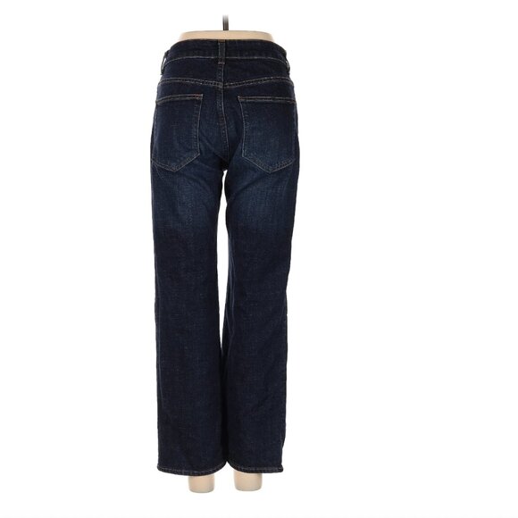 me+em dark wash mid-rise crop boot cut jeans - Picture 2 of 4